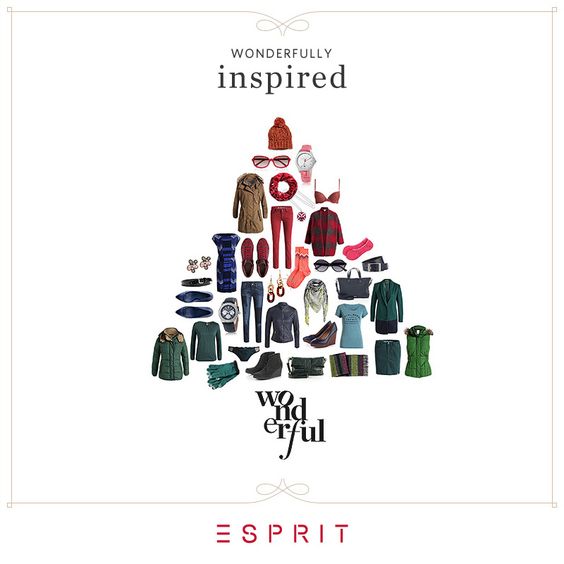 Esprit holiday email marketing